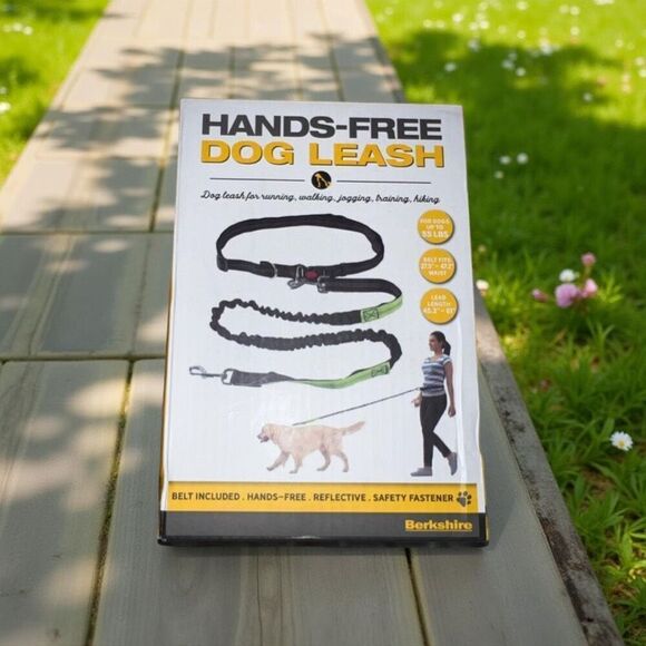 NIB Berkshire Handsfree Reflective Dog Leash for Walking Jogging Running Hiking - Picture 1 of 5